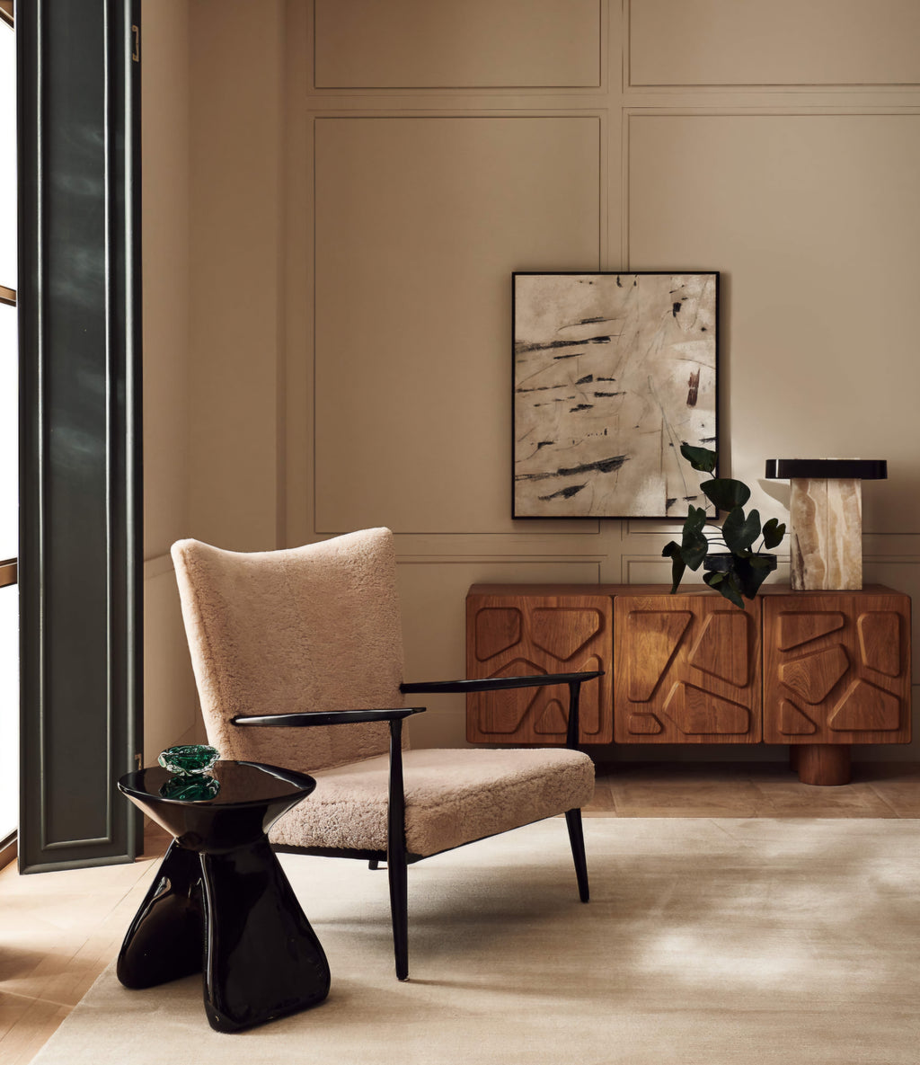 THE ONE × Lastra — White Onyx Table Lamp