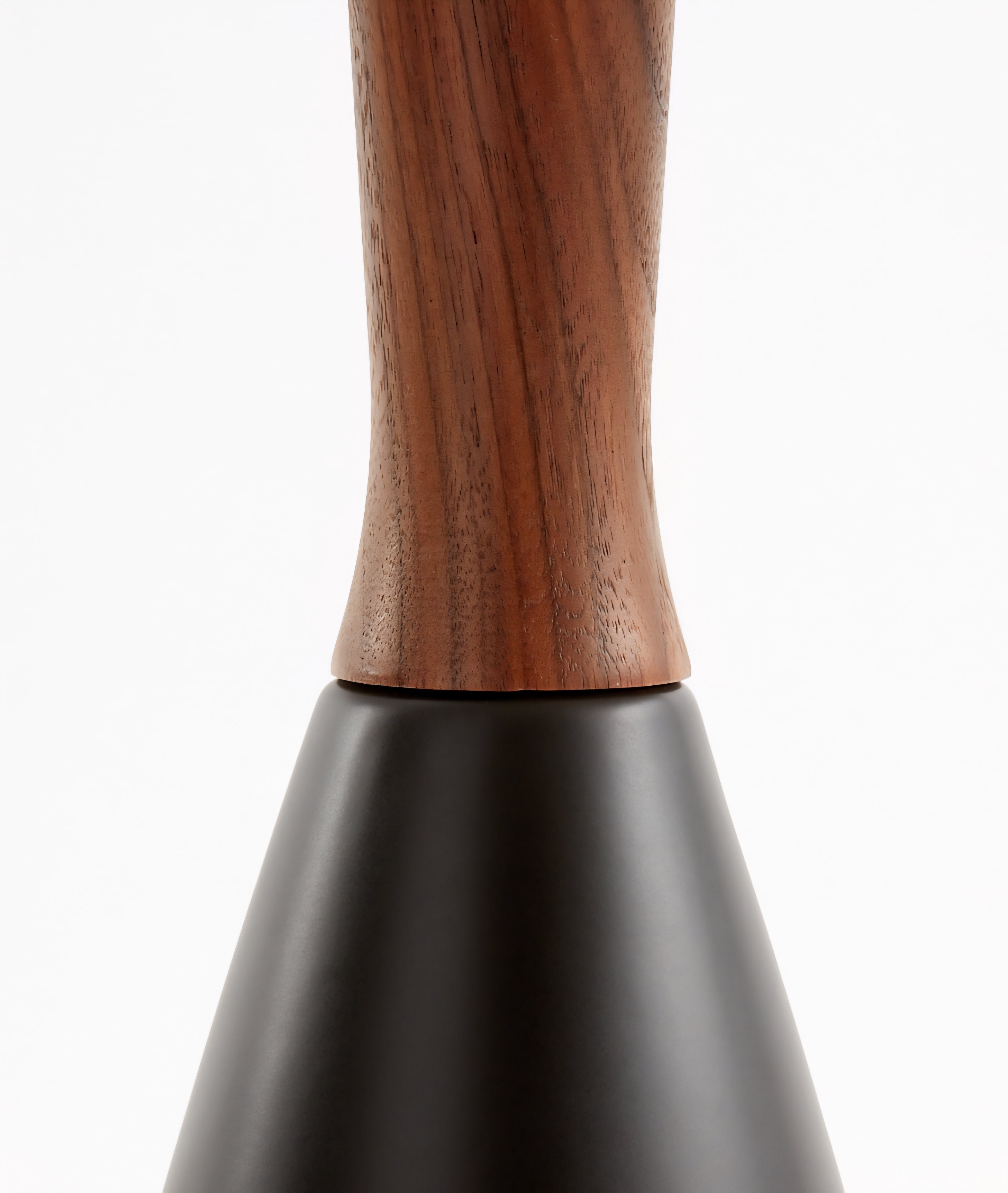 THE ONE × Weston — Black Mid‑Century Modern Table Lamp (27")