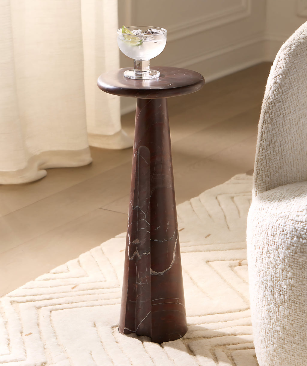 THE ONE × Ciccio — Marble Side Table