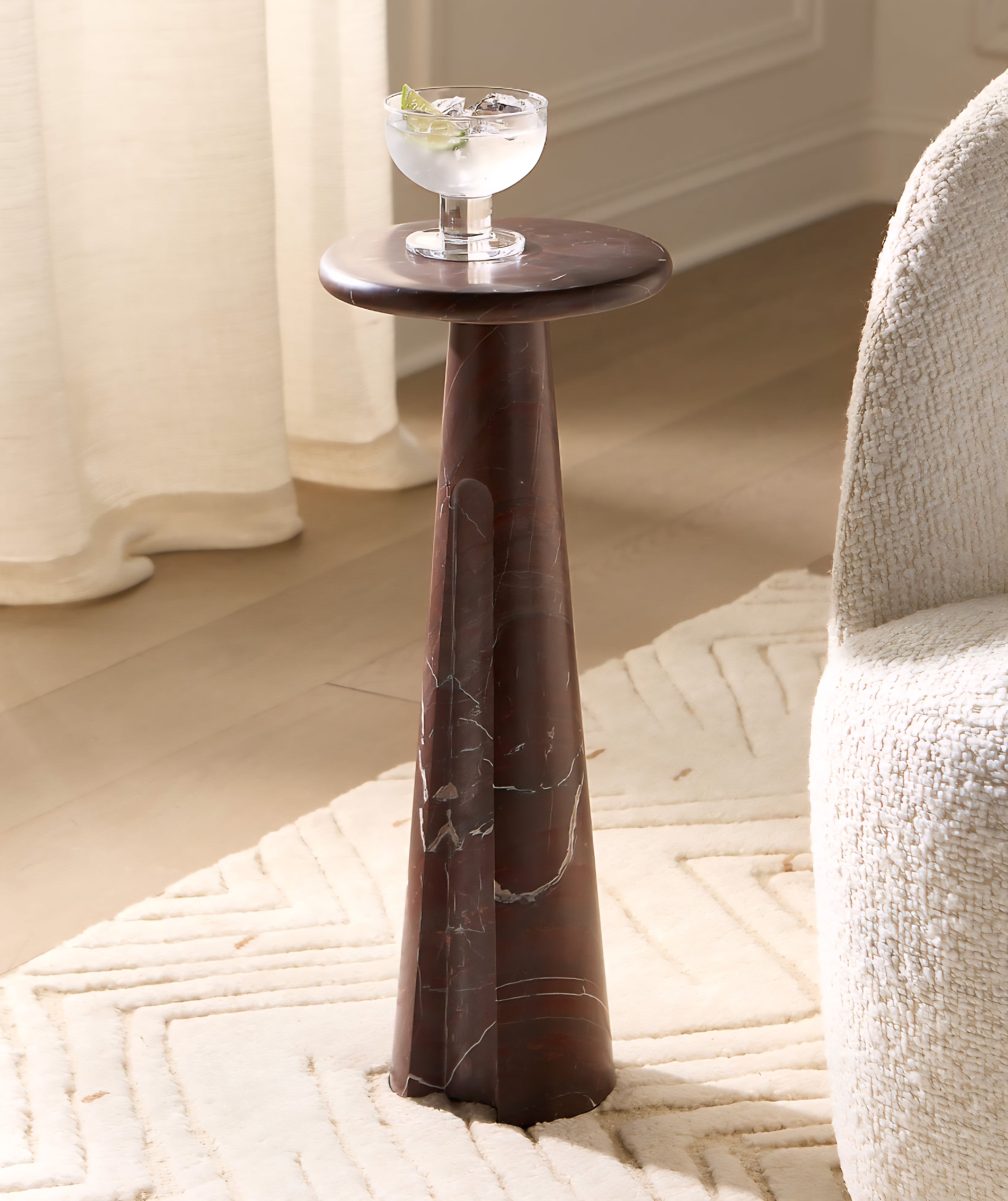 THE ONE × Ciccio — Marble Side Table