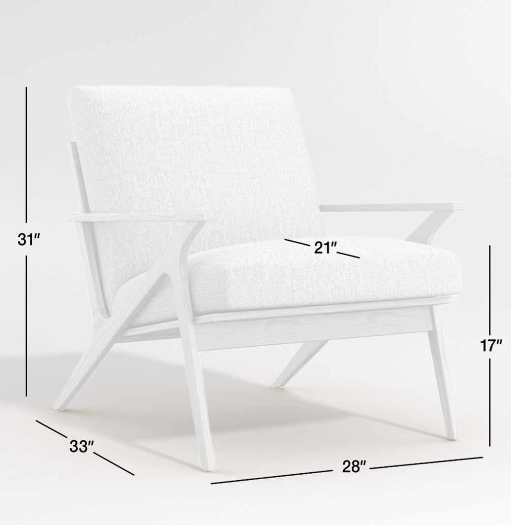 THE ONE × Cavett — Wood Accent Chair