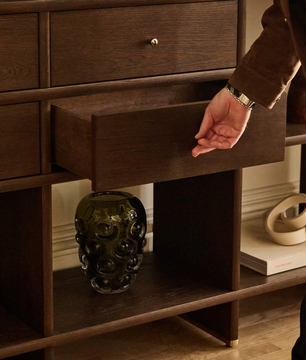 THE ONE × Madison — Dark Oak Bookcase