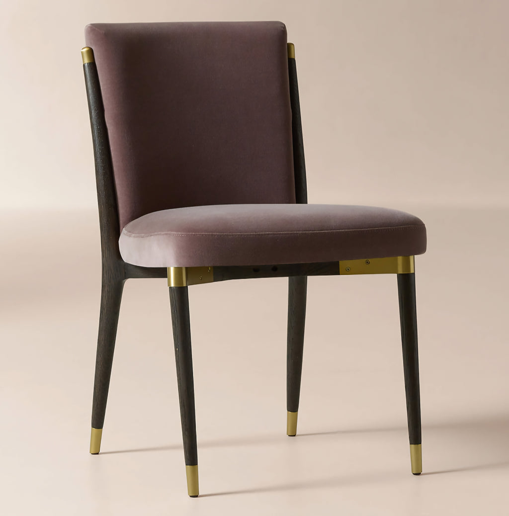 THE ONE × Norrie — Snow White Performance Fabric Armless Dining Chair