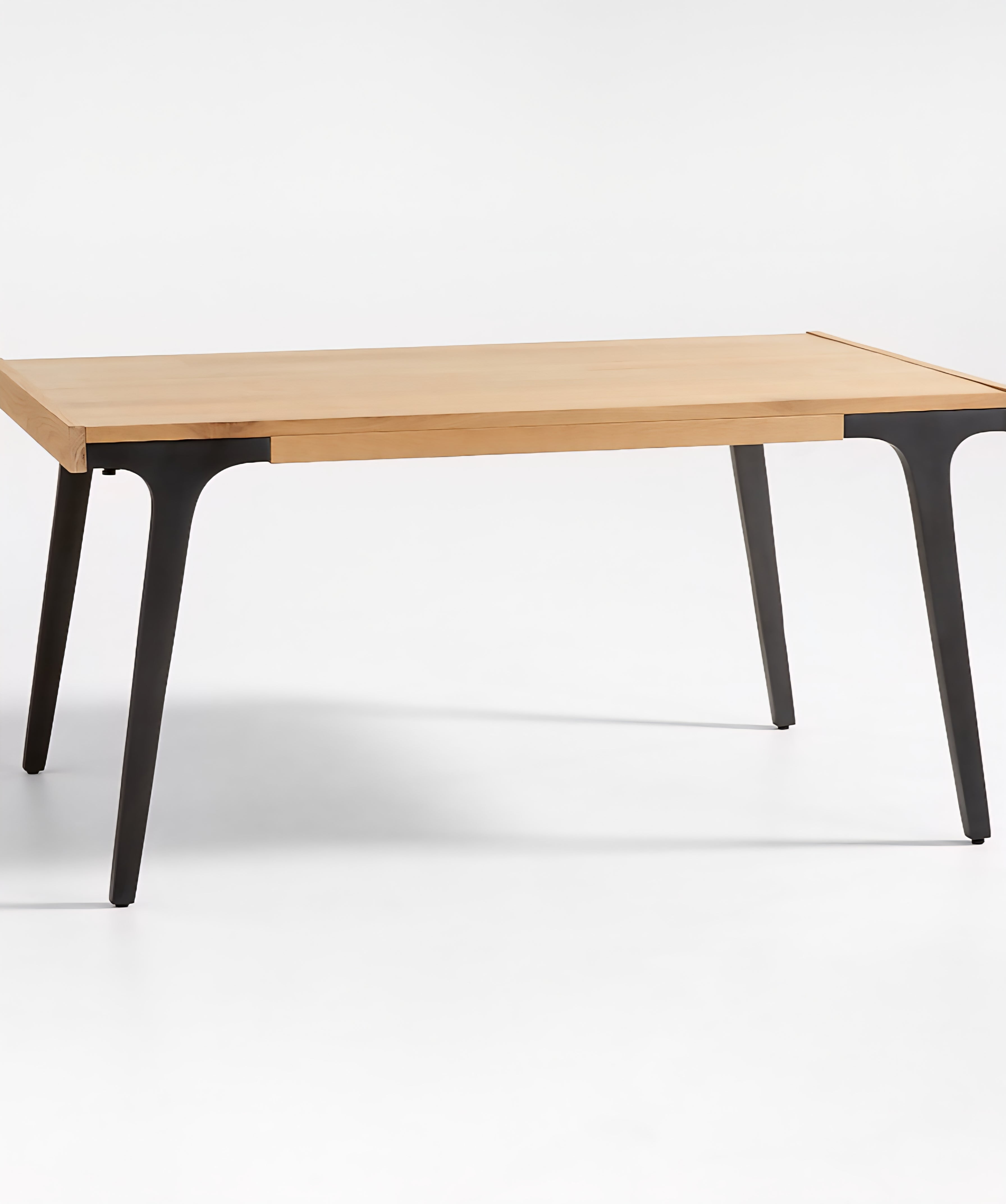 THE ONE × Lakin — White Oak Wood Extendable Dining Table