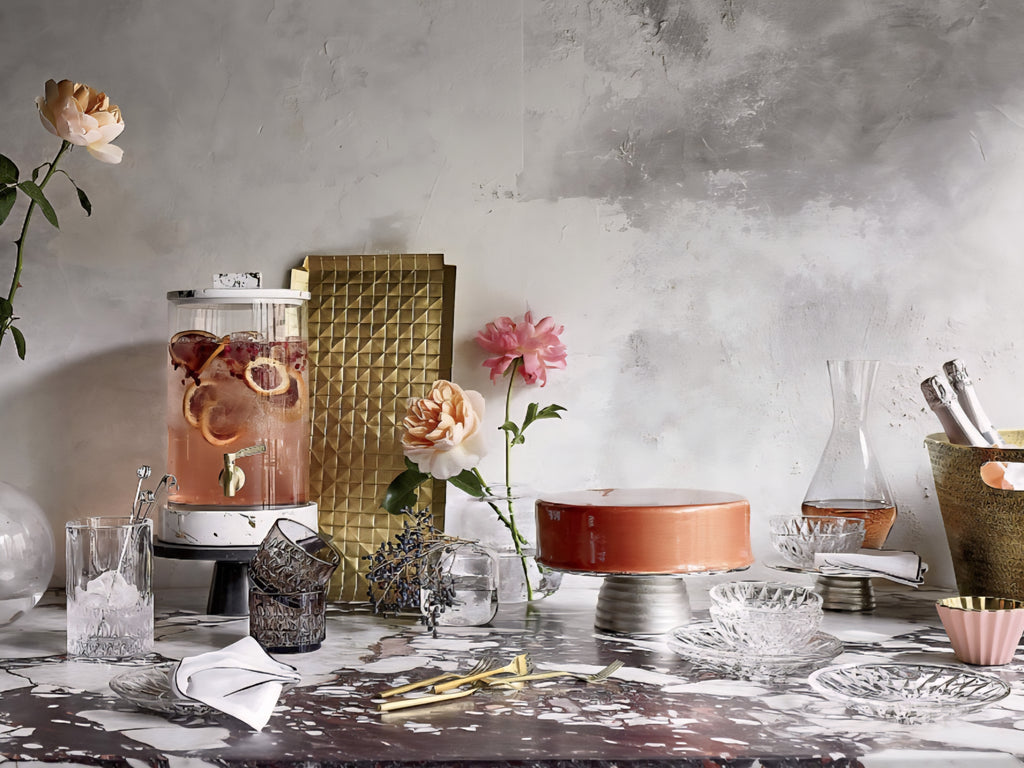THE ONE × Daphne — Glass Appetizer Plates