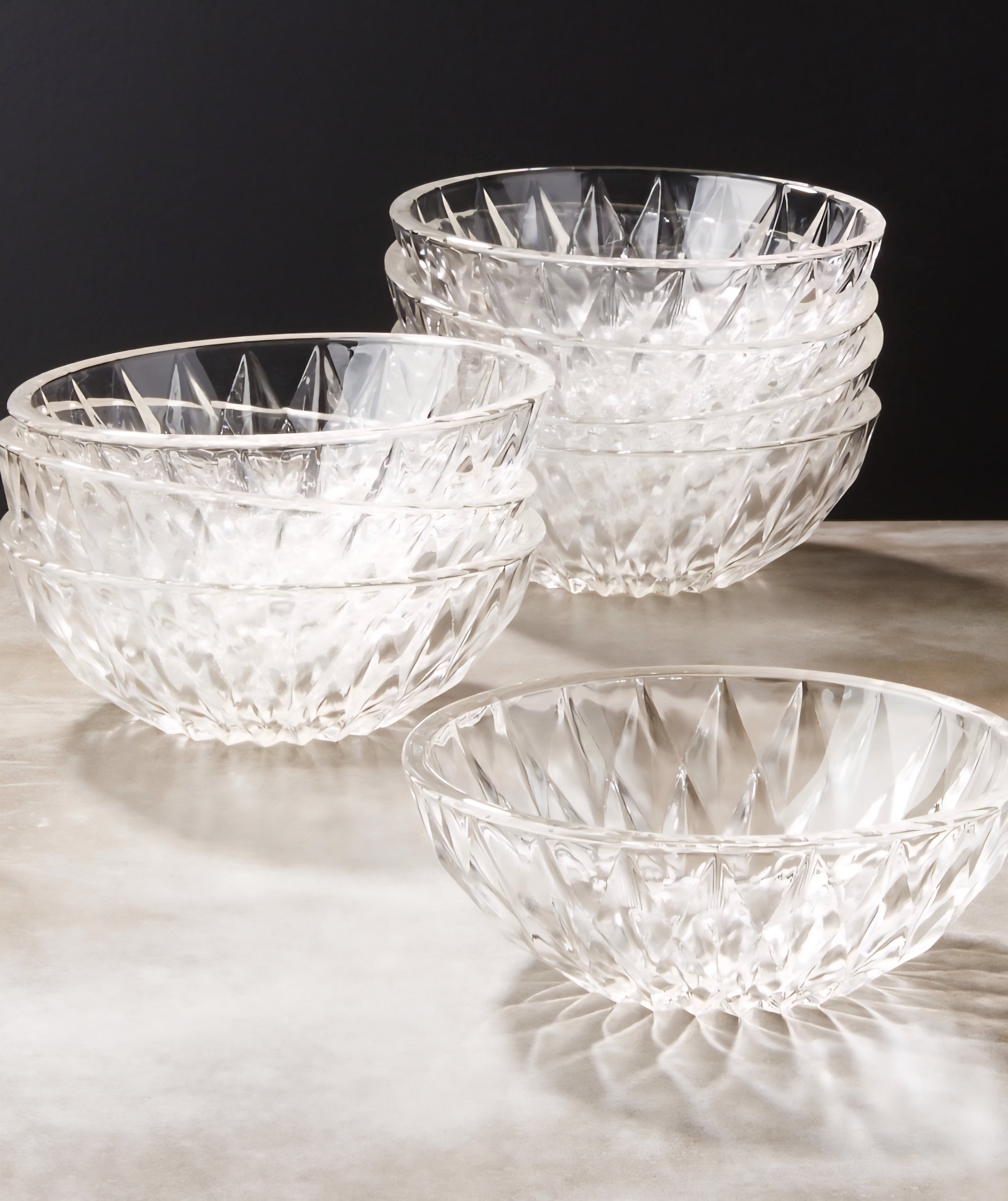 THE ONE × Daphne — Glass Serving Bowl