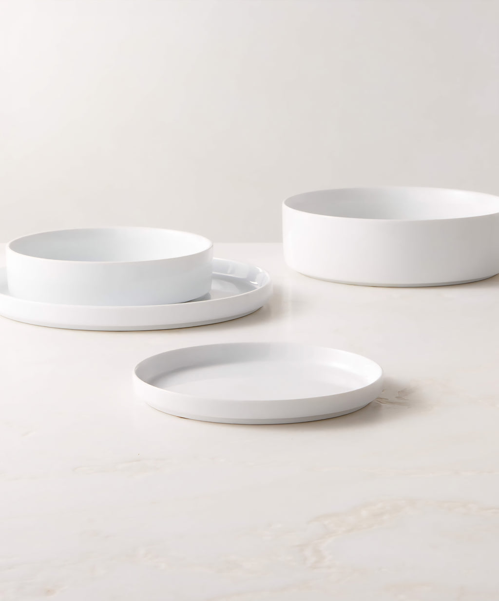 THE ONE × Frank — White Serving Bowl