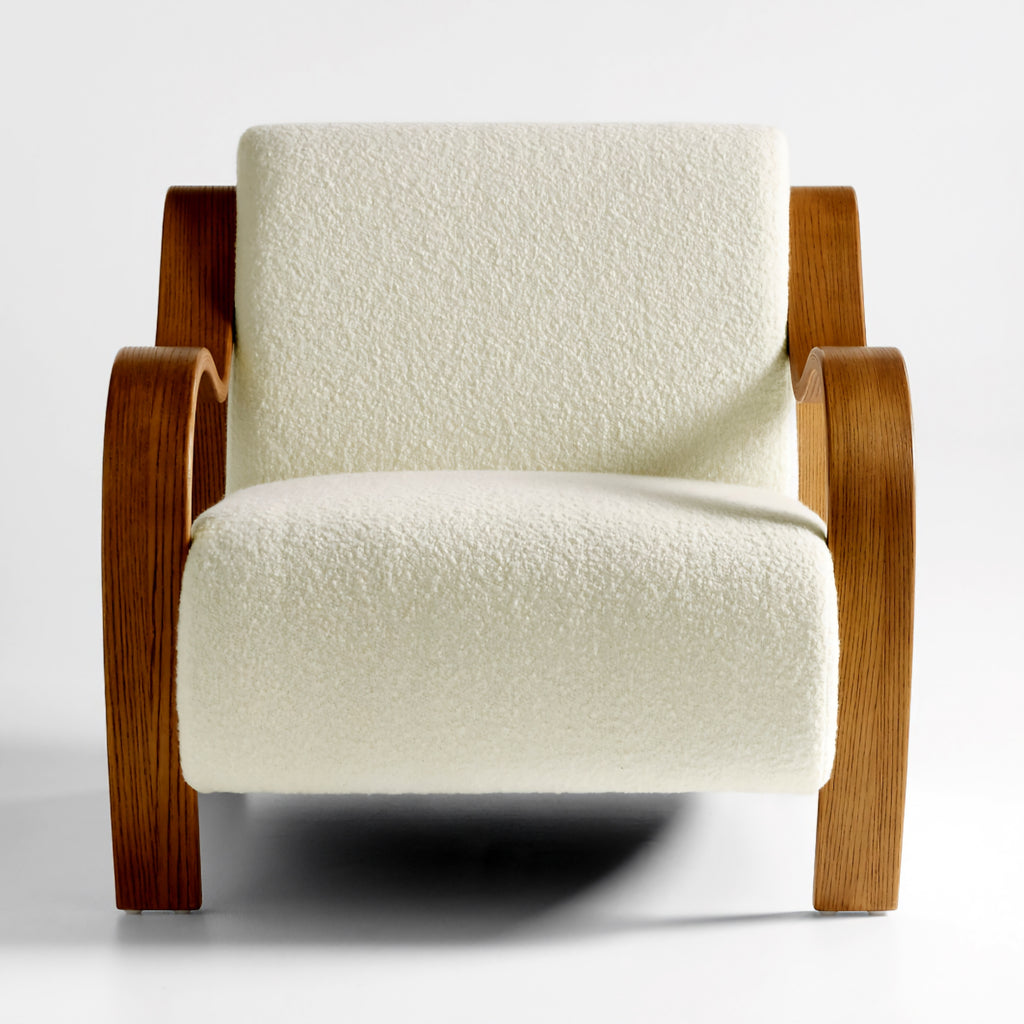 THE ONE × Bisou — Wood Accent Chair