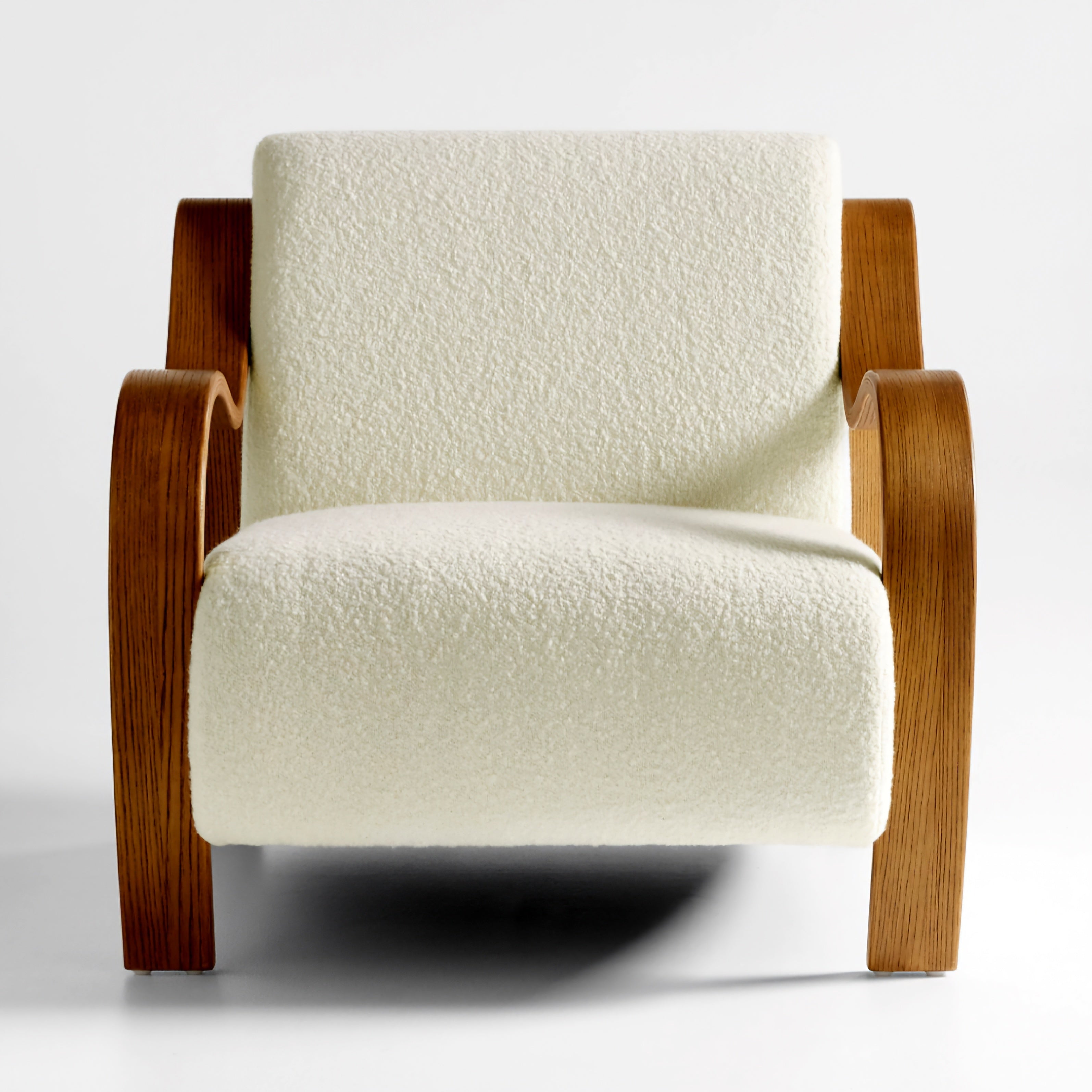 THE ONE × Bisou — Wood Accent Chair