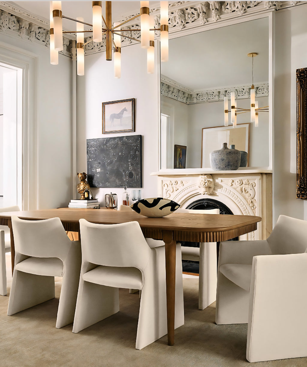 THE ONE × Providence — Cerused Oak Dining Table