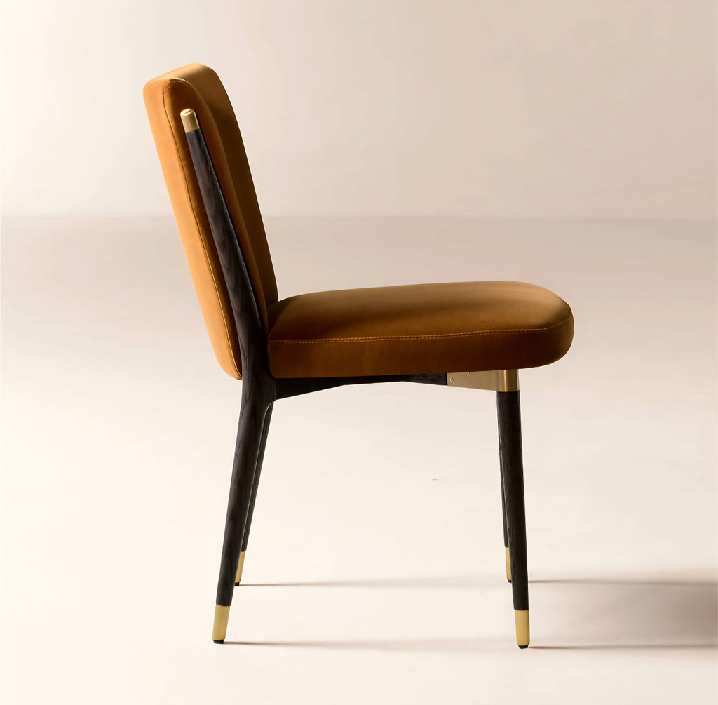 THE ONE × Norrie — Snow White Performance Fabric Armless Dining Chair