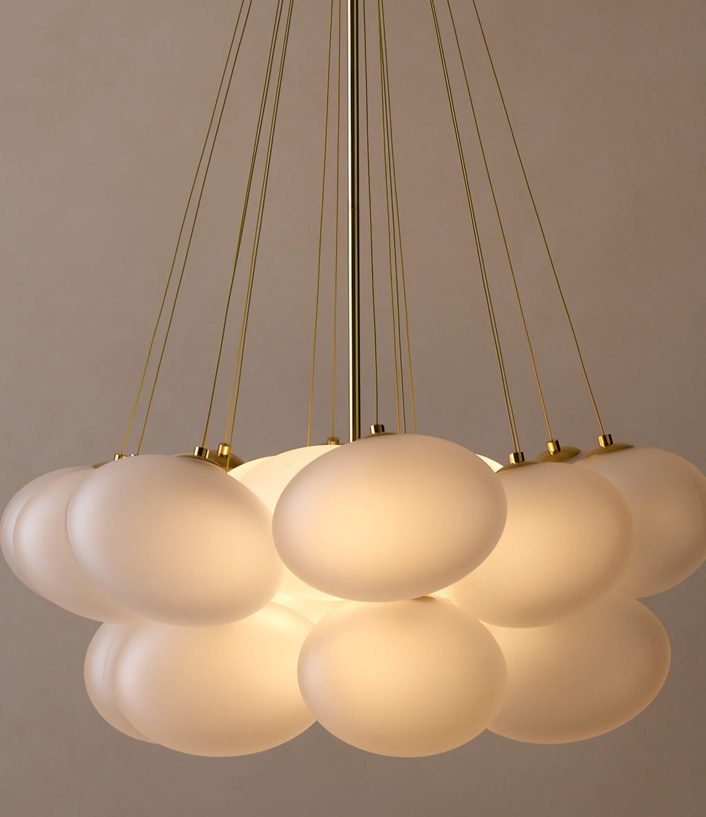 THE ONE × Corvina — Unlacquered Polished Brass Chandelier