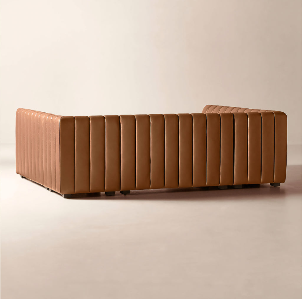 THE ONE × Duncan — Leather U-Shaped Dining Banquette