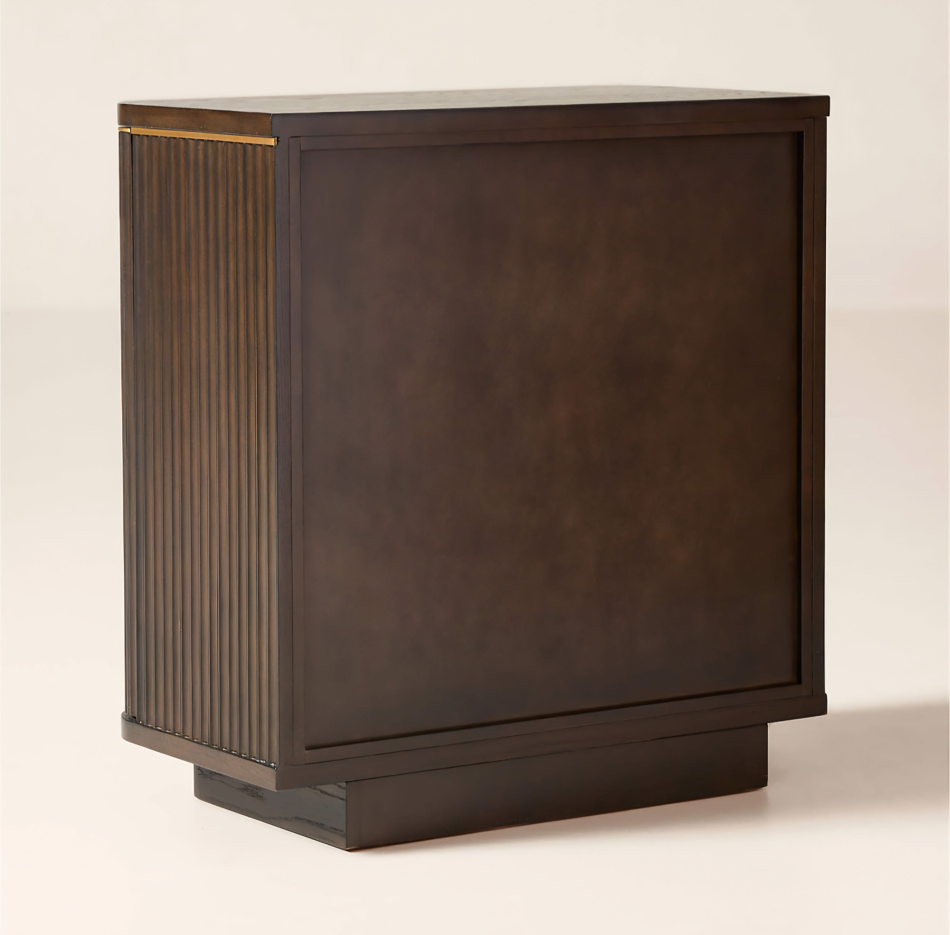 THE ONE × Davison — Fluted Dark Oak Cabinet