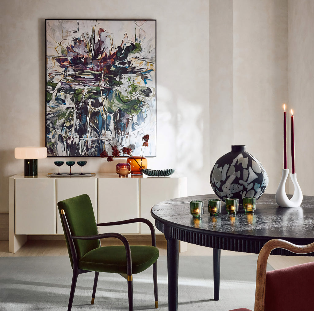 THE ONE × Kirnan — Dark Green High-Gloss Lacquered Credenza