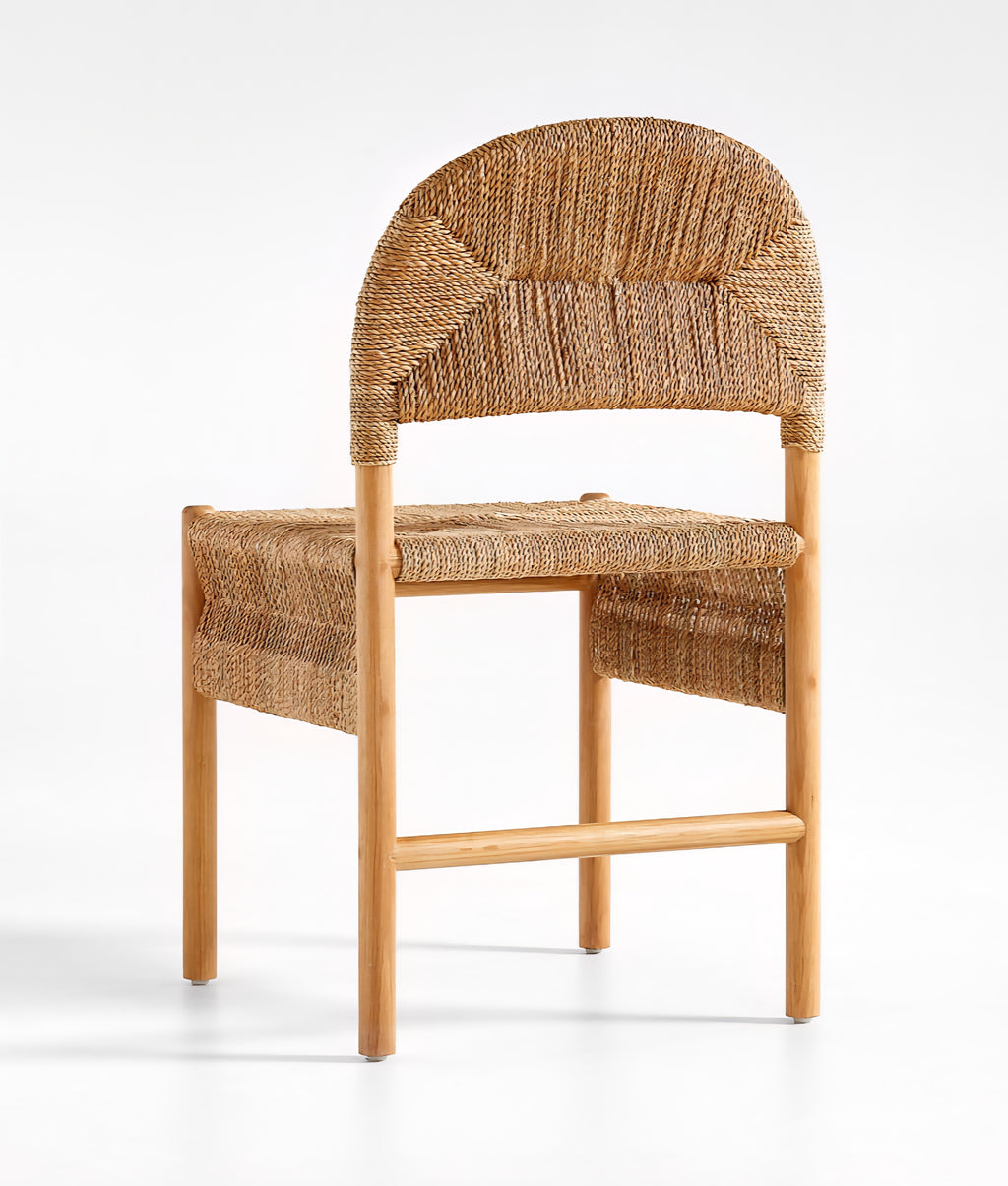 THE ONE × Rustler — Woven Natural Rattan Dining Chair