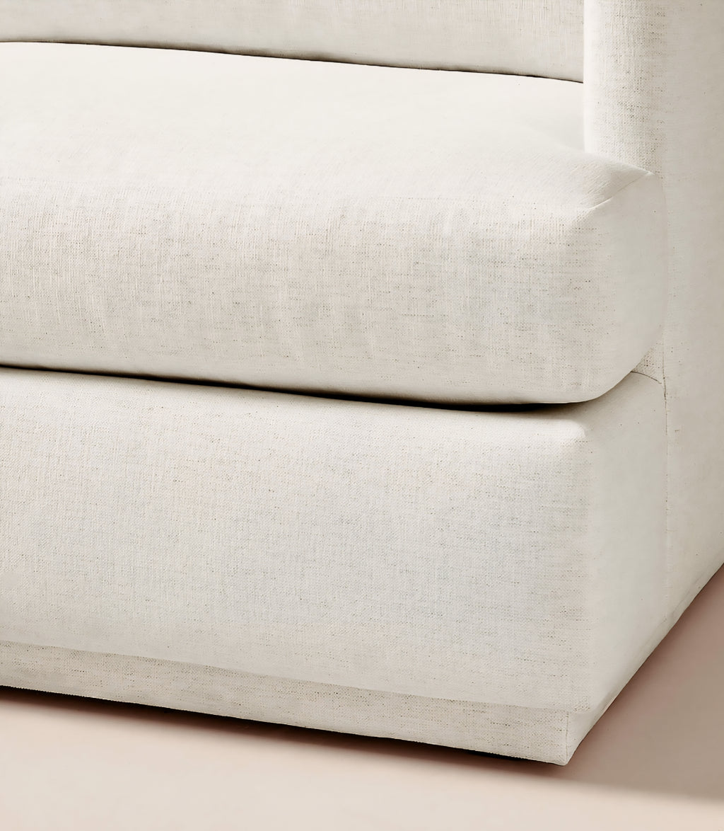 THE ONE × Seneca — Off-White Performance Fabric Sleeper Sofa