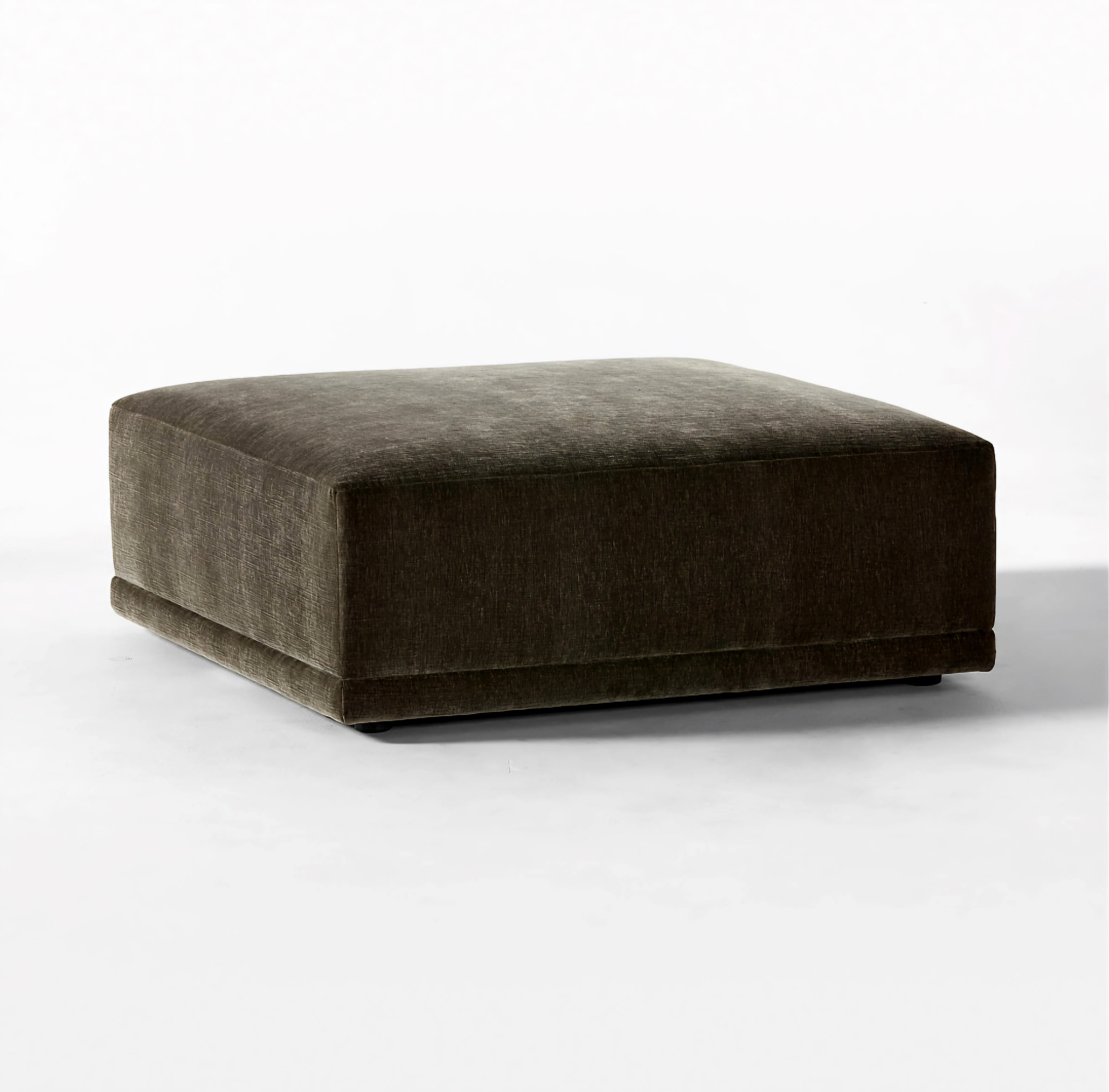 THE ONE × Faible — Wheat Performance Velvet Deep Depth Ottoman