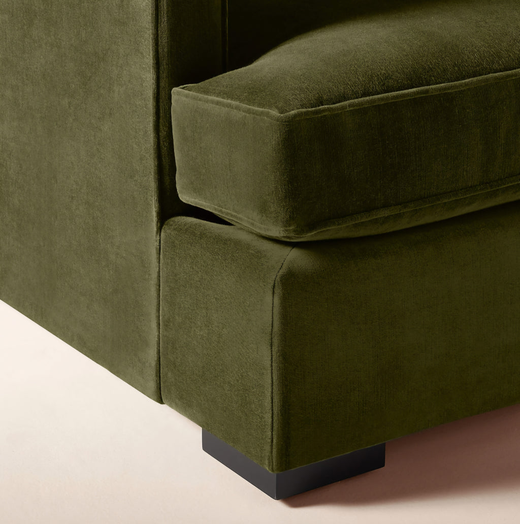 THE ONE × Eastman — White Performance Fabric Sofa