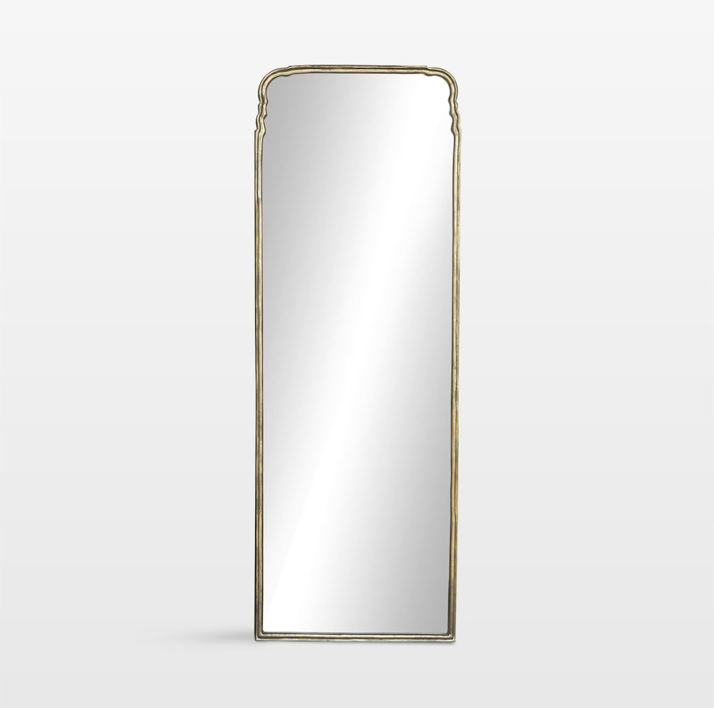 THE ONE × Amelie — Antique Brass Floor Mirror