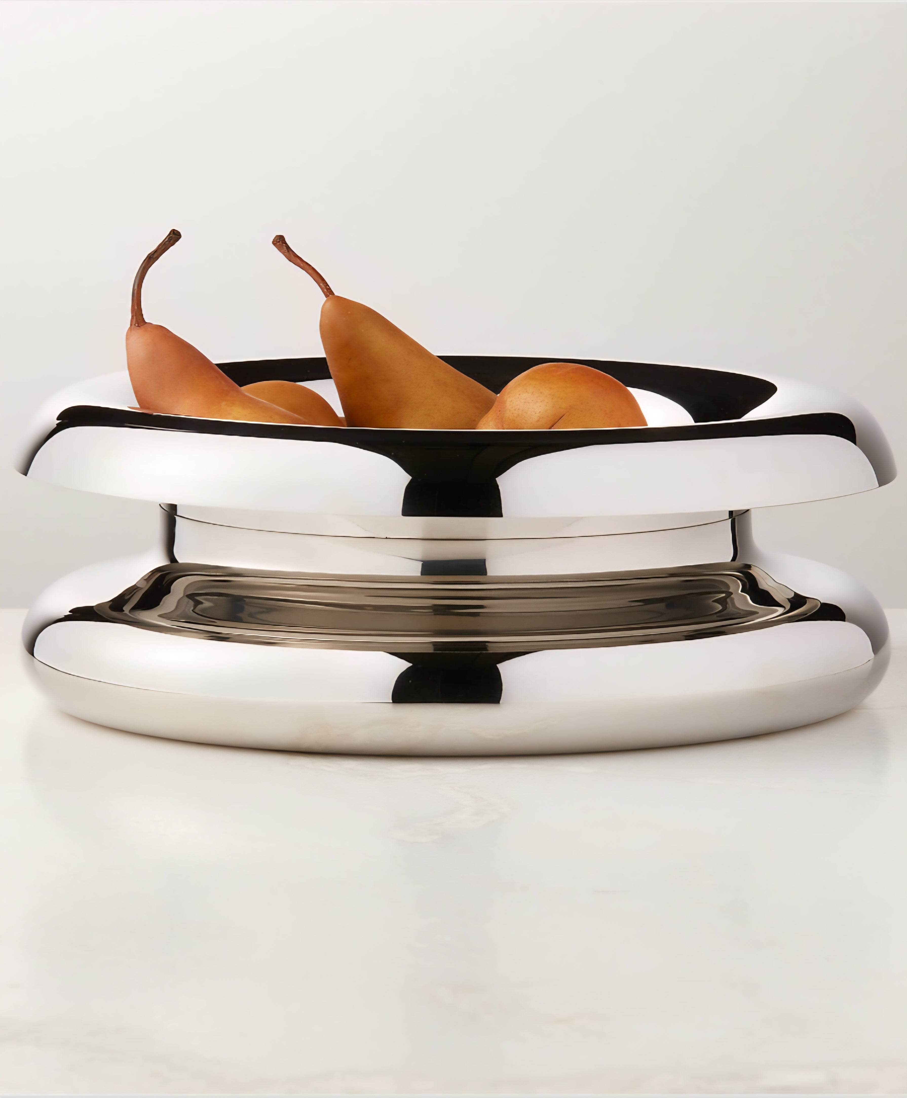 THE ONE × Piero — Polished Stainless Steel Serving Bowl
