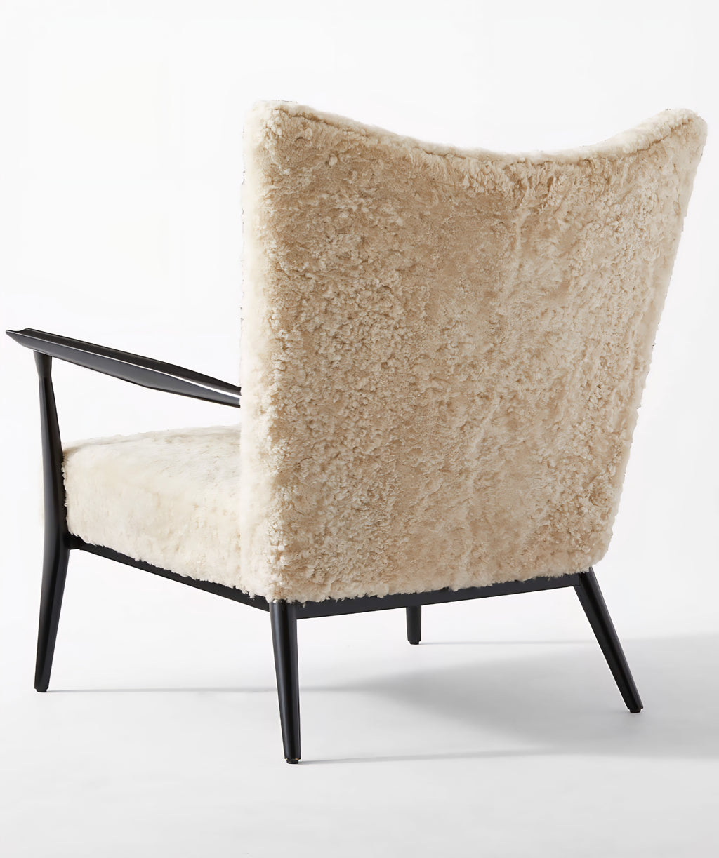 THE ONE × Pull-Up — Shearling Lounge Chair