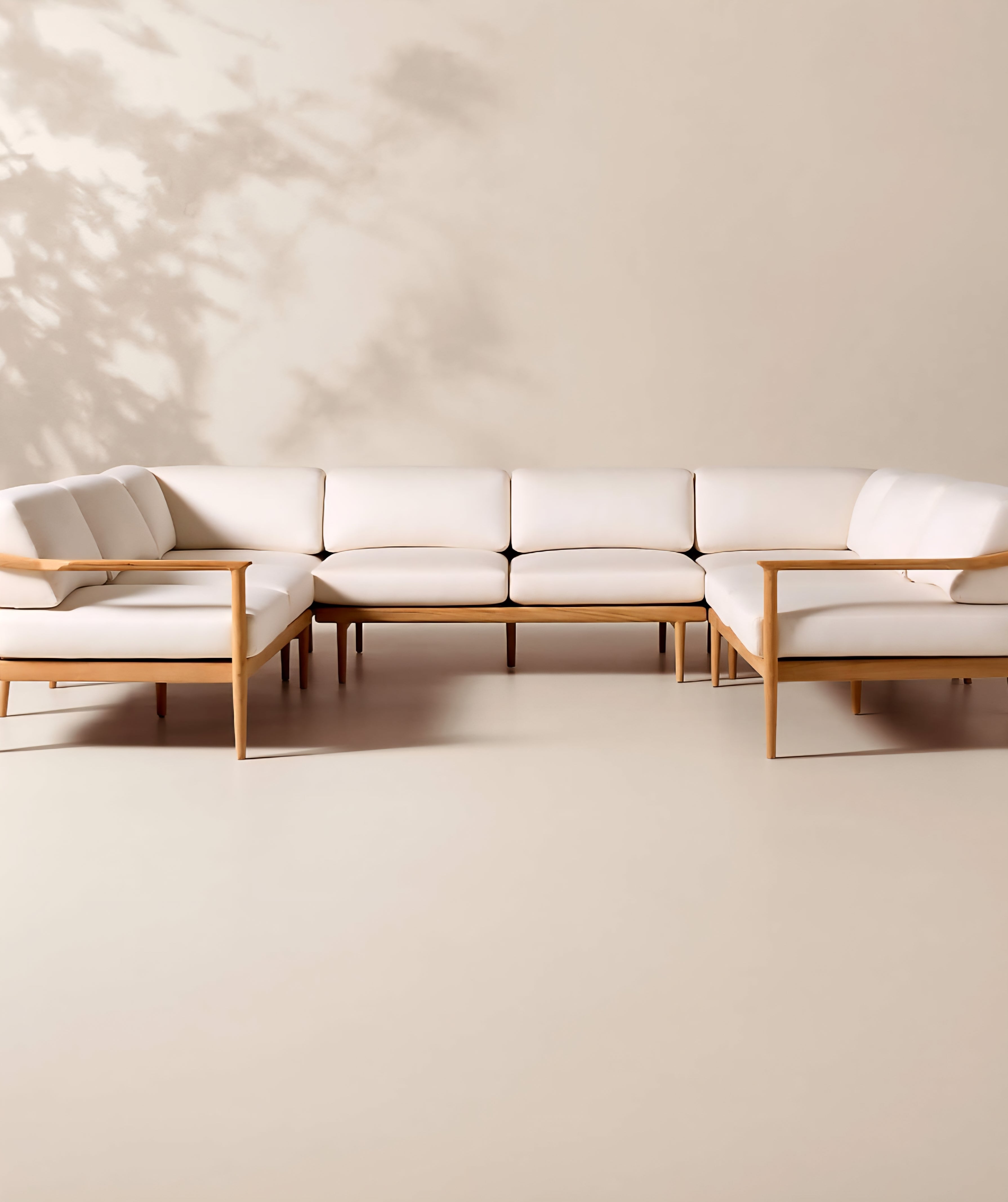 THE ONE × Tide —Outdoor Sectional Collection with Ivory Sunbrella® Cushions