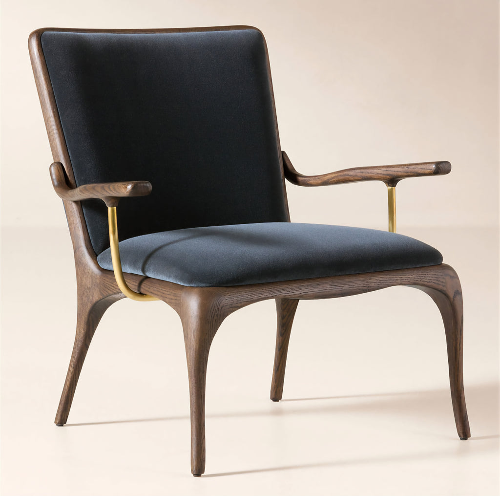 THE ONE × Colby — Faux Mohair Accent Chair