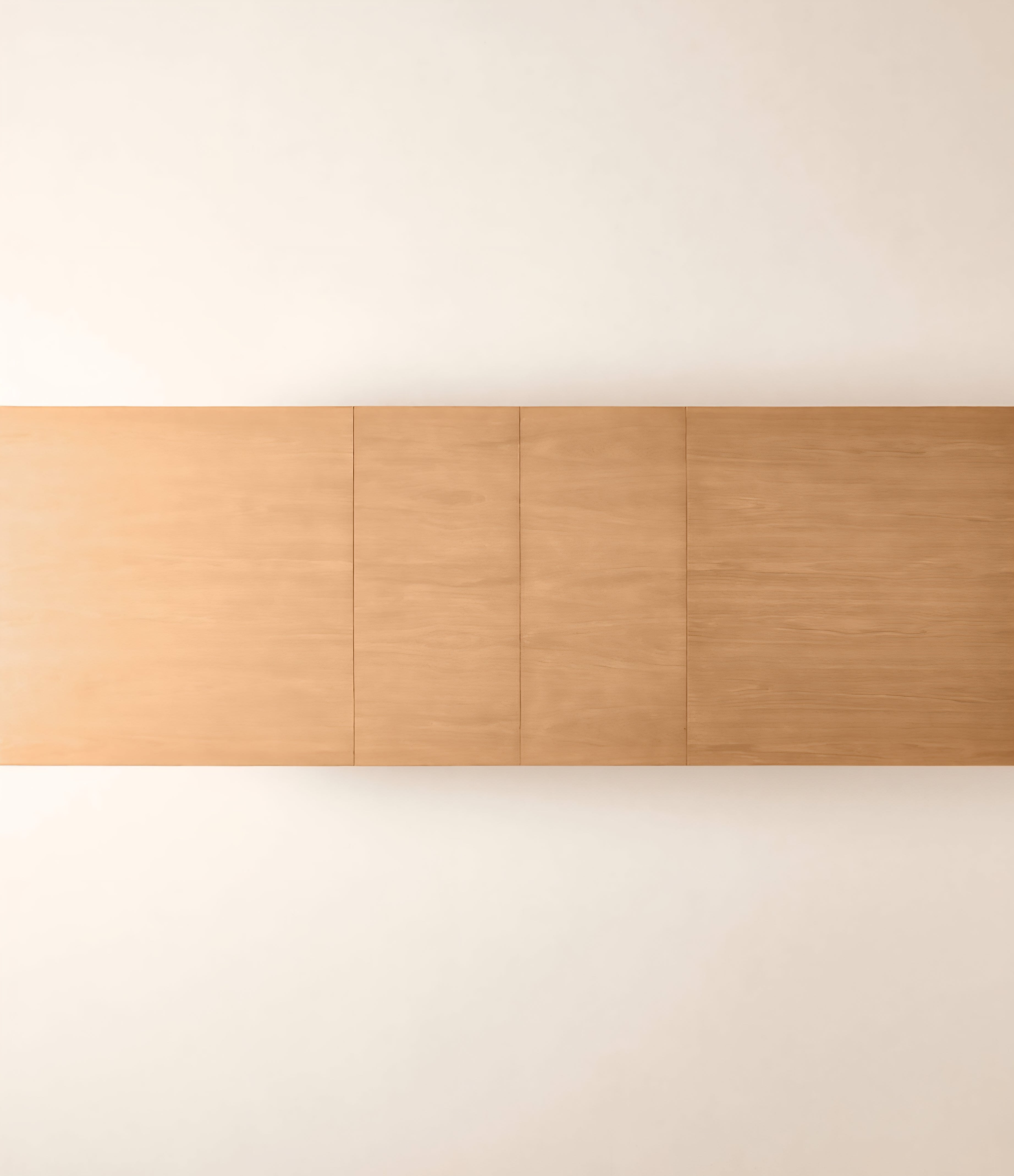 THE ONE × Otis — Rectangular Dark Oak Extendable Dining Table