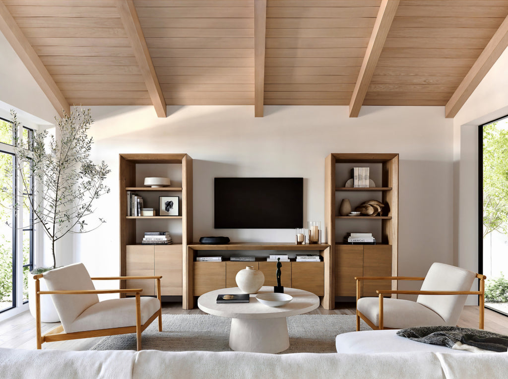 THE ONE × Ojai — Wood Accent Chair