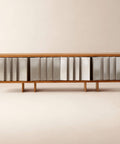 THE ONE × Kibo — Steel and Oak Media Console