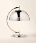 THE ONE × Melani — Polished Nickel Dome Table Lamp
