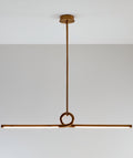 THE ONE × Beau — Brass Linear Pendant Light