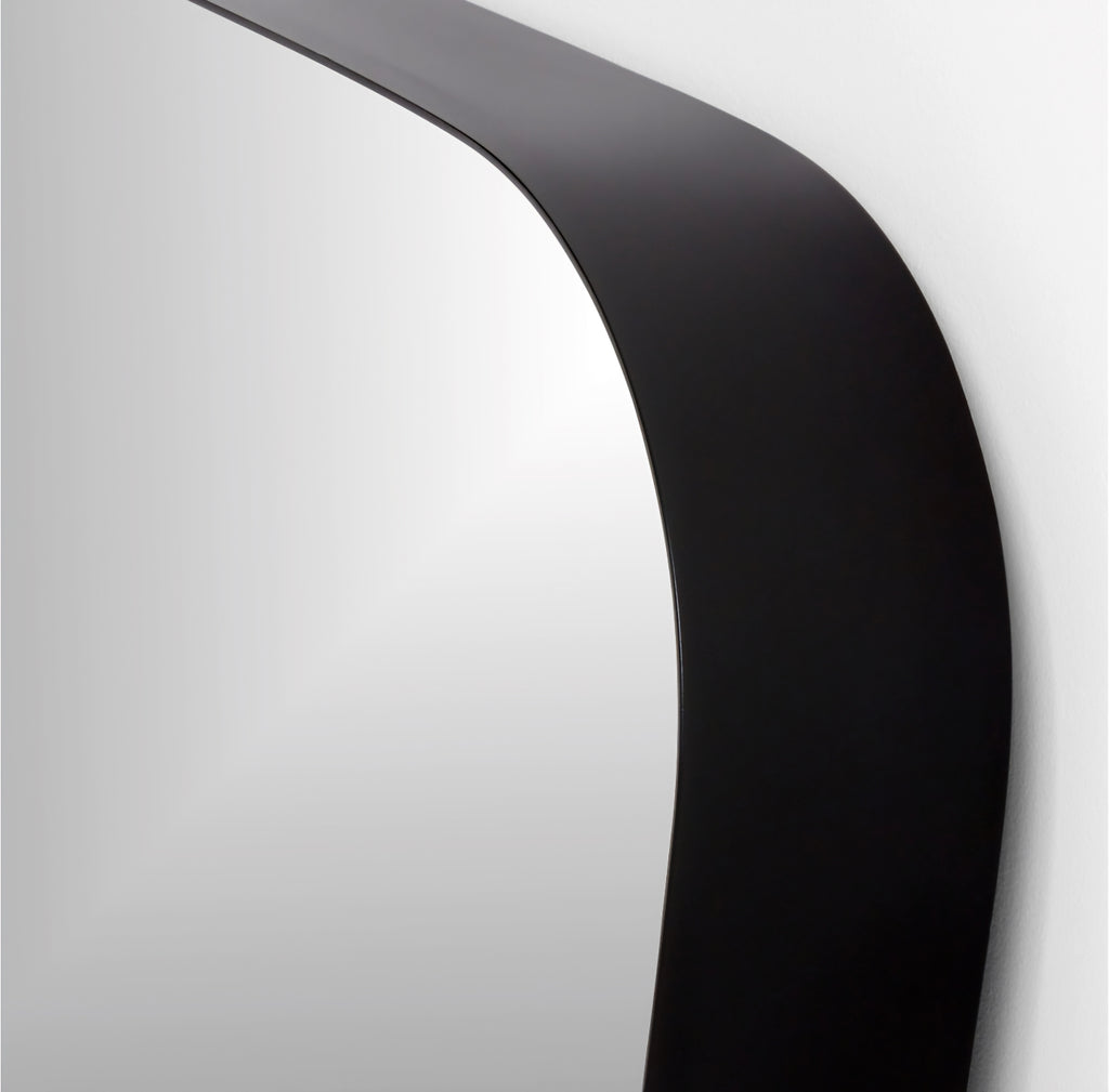 THE ONE × Edge — Brass Metal Wide Depth Floor Mirror