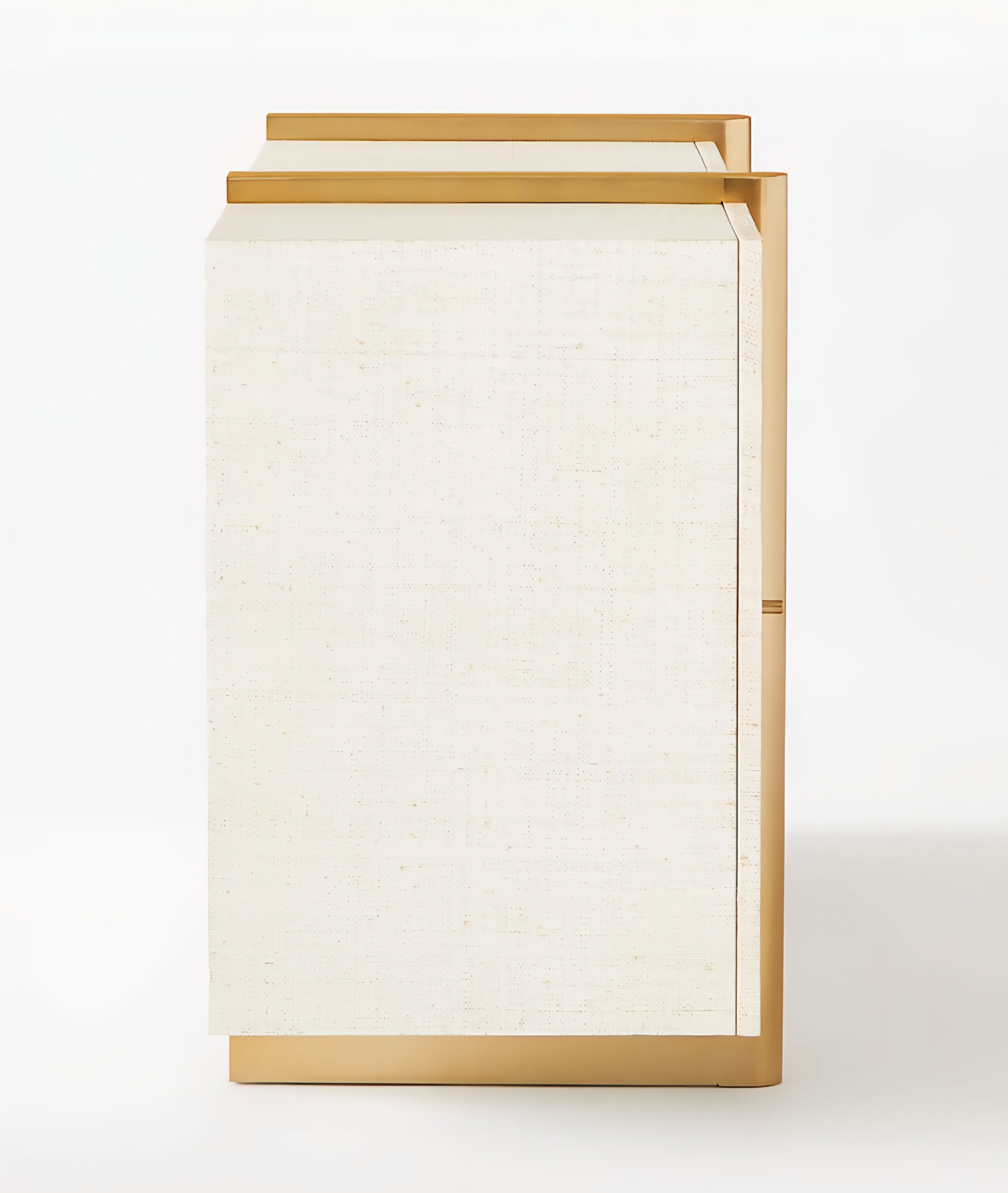 THE ONE × Dorset — White Lacquered Linen Credenza