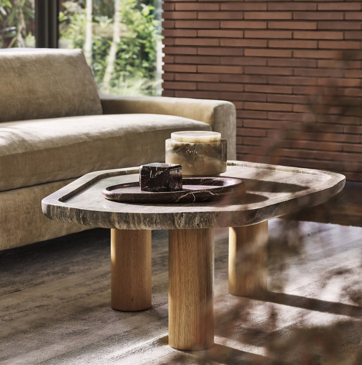 THE ONE × Pave — Oval Marble Serving Tray