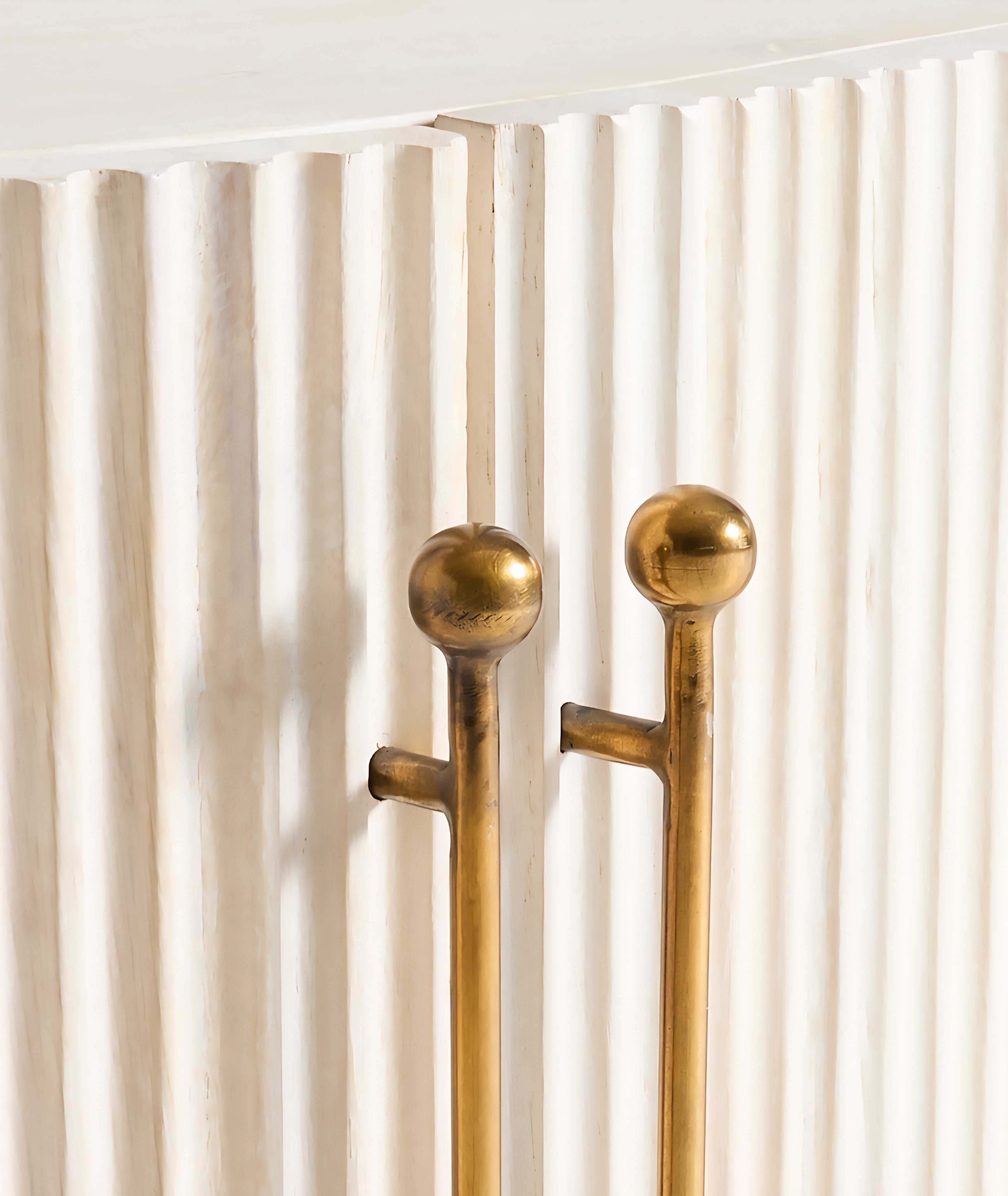 THE ONE × Coastline — Oak Wood Fluted Credenza (72")