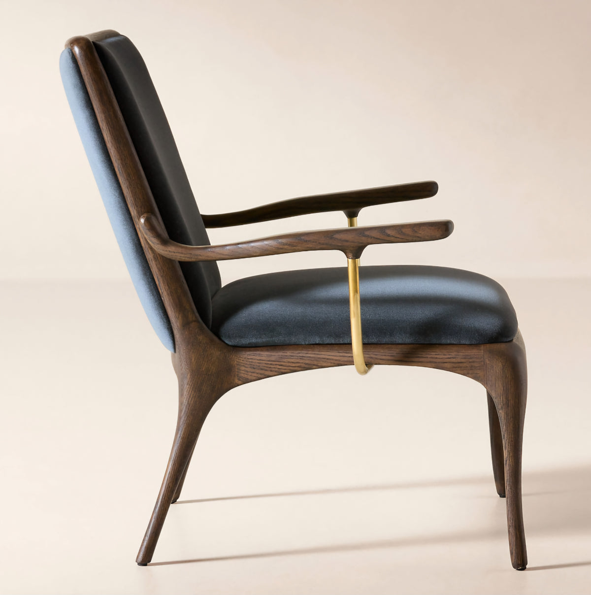 THE ONE × Colby — Faux Mohair Accent Chair