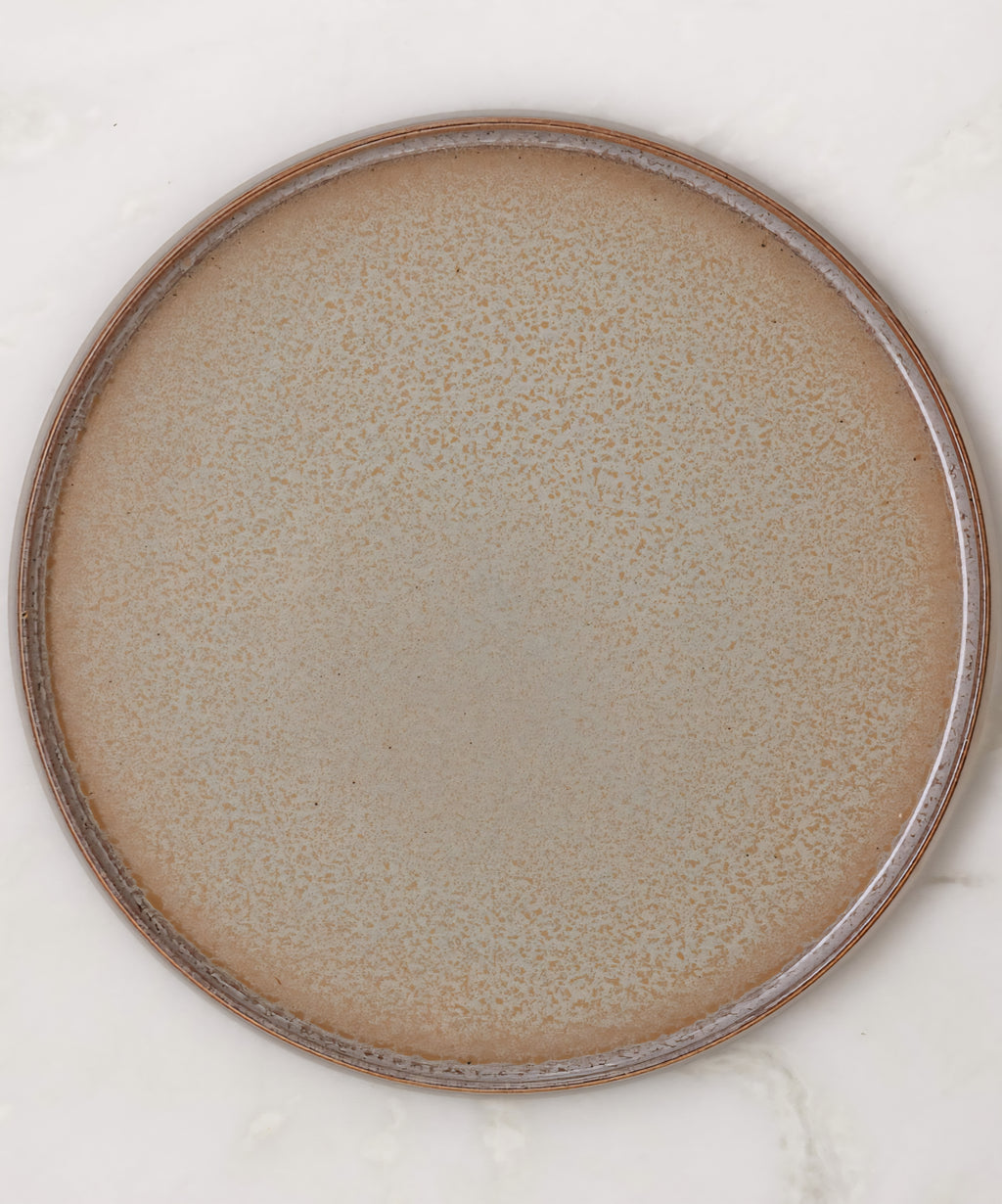 THE ONE × Prado — 4-Piece Reactive Glaze Dinnerware Set