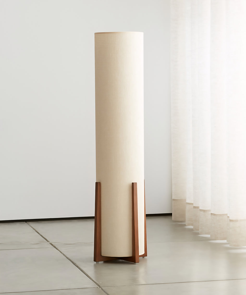 THE ONE × Weave — Natural Floor Lamp
