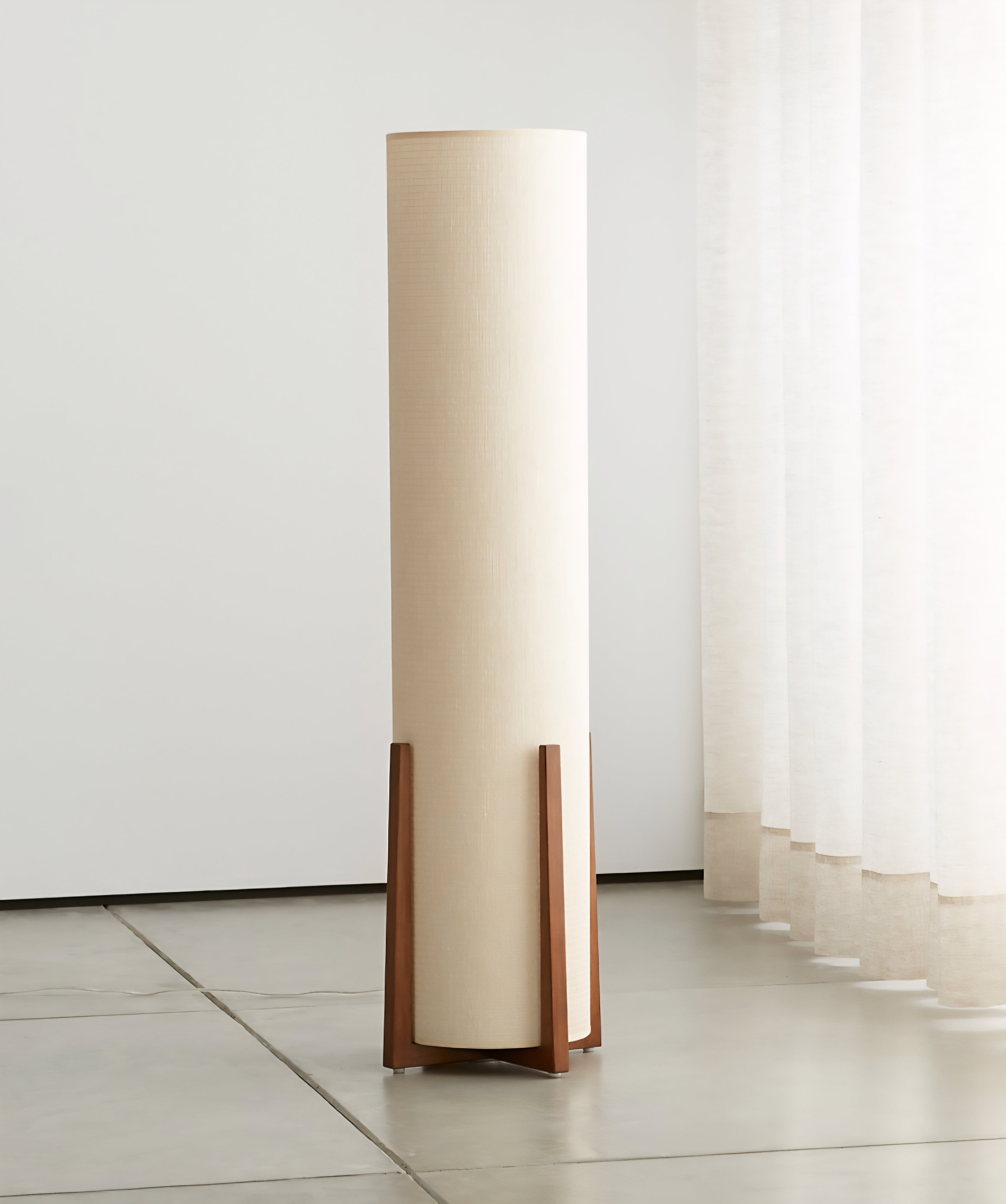 THE ONE × Weave — Natural Floor Lamp