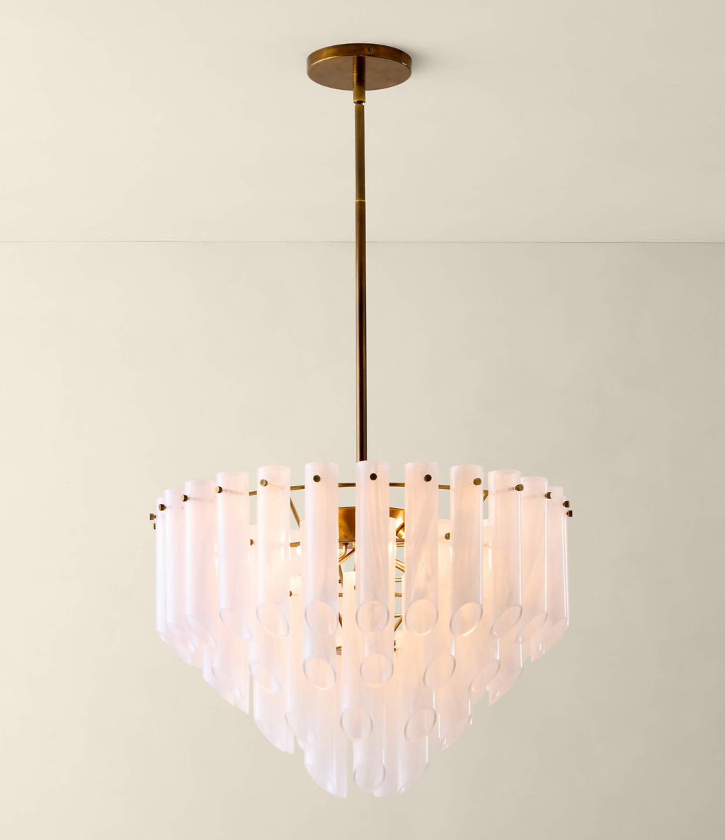 THE ONE × Lecko — Milky Glass Pendant Light