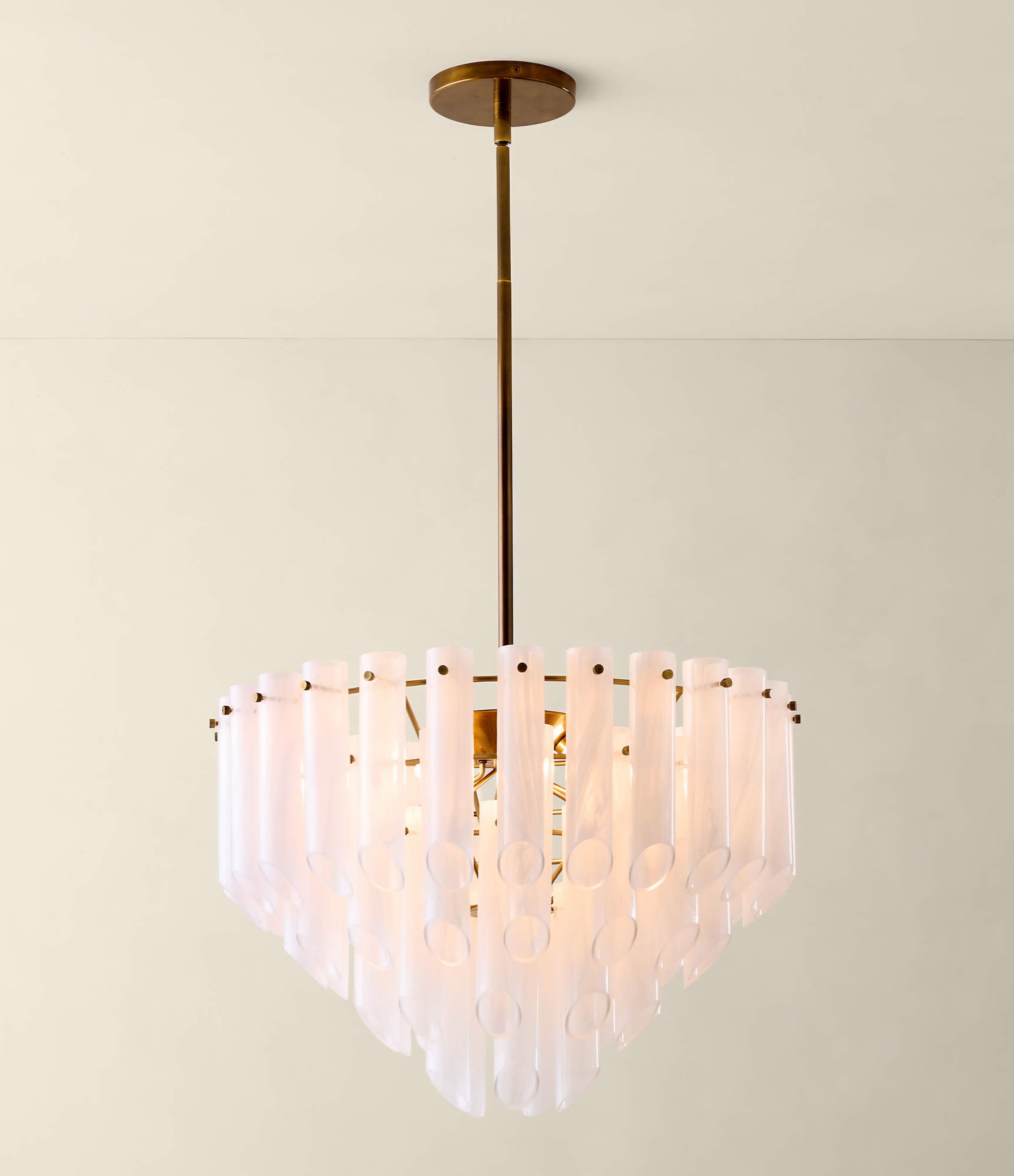 THE ONE × Lecko — Milky Glass Pendant Light