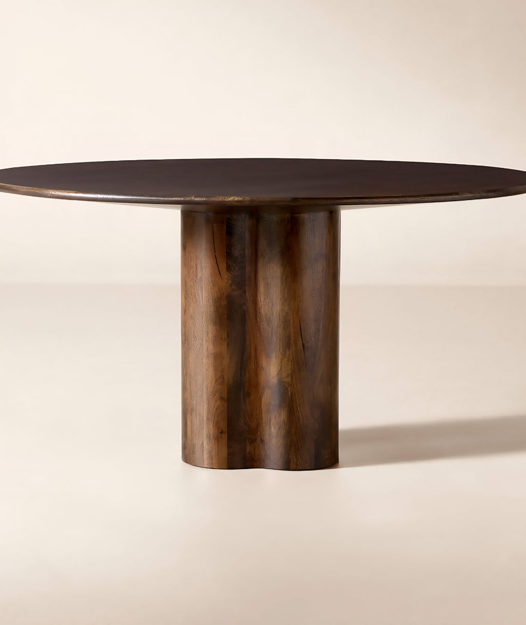 THE ONE × Viggo — Dark Mango Wood Dining Table