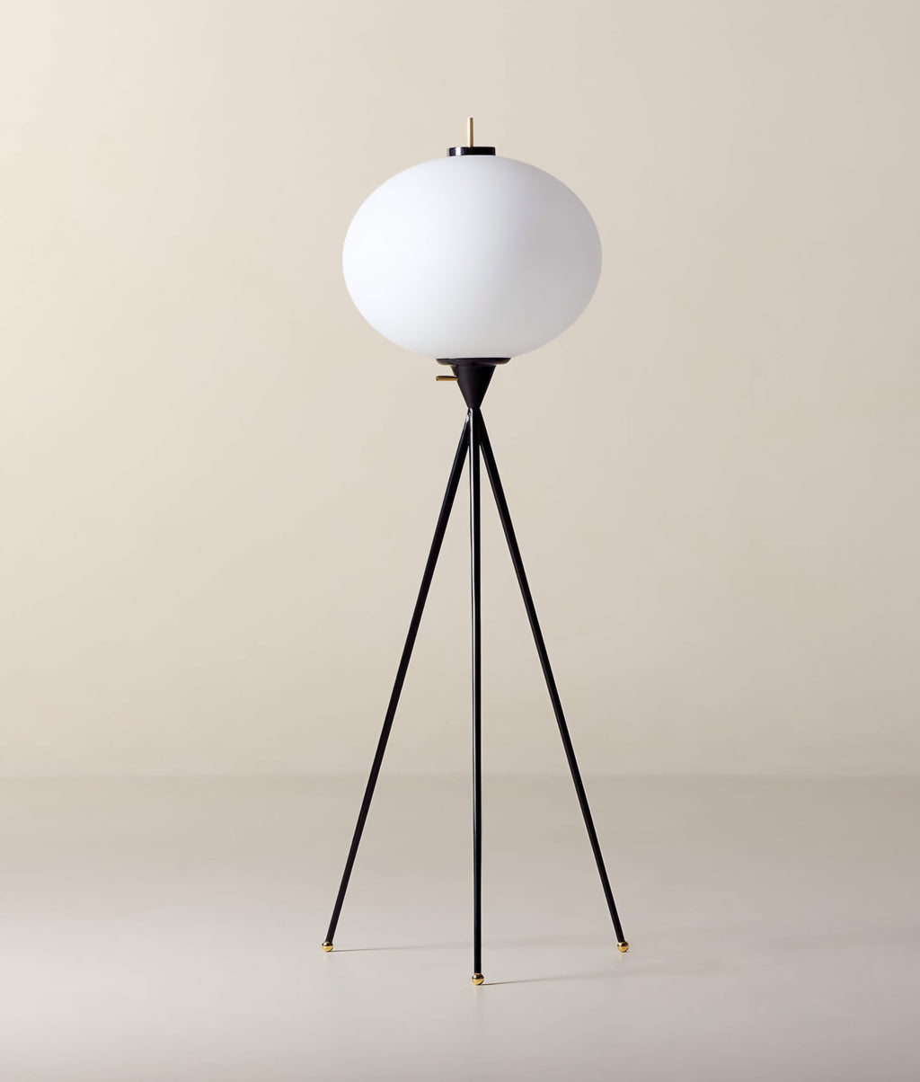 THE ONE × Montaigne — Black Tripod Floor Lamp