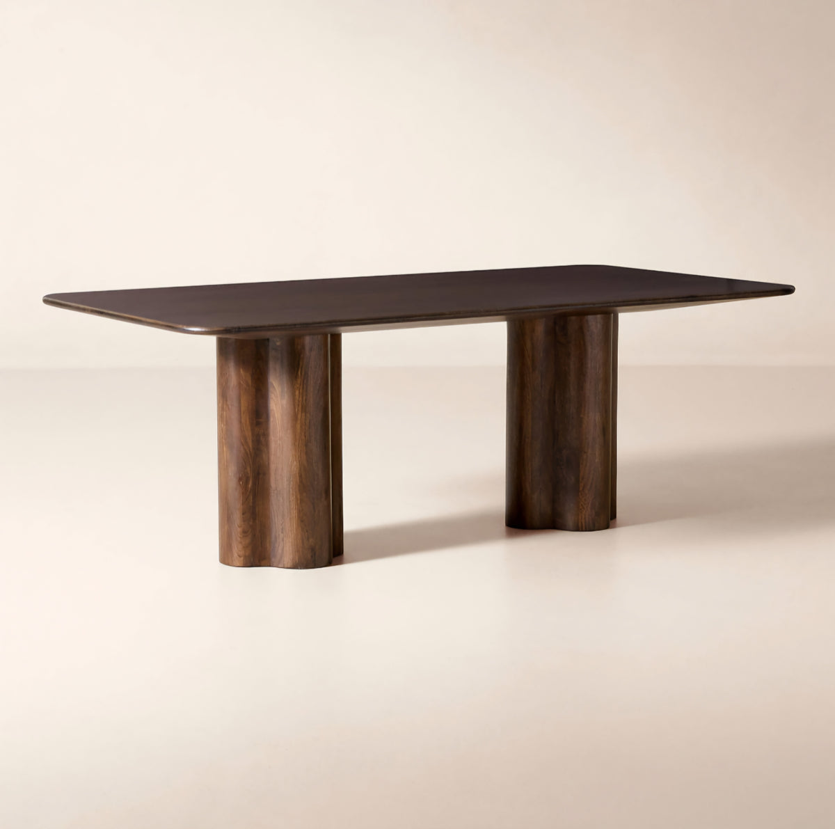 THE ONE × Viggo — Dark Mango Wood Dining Table