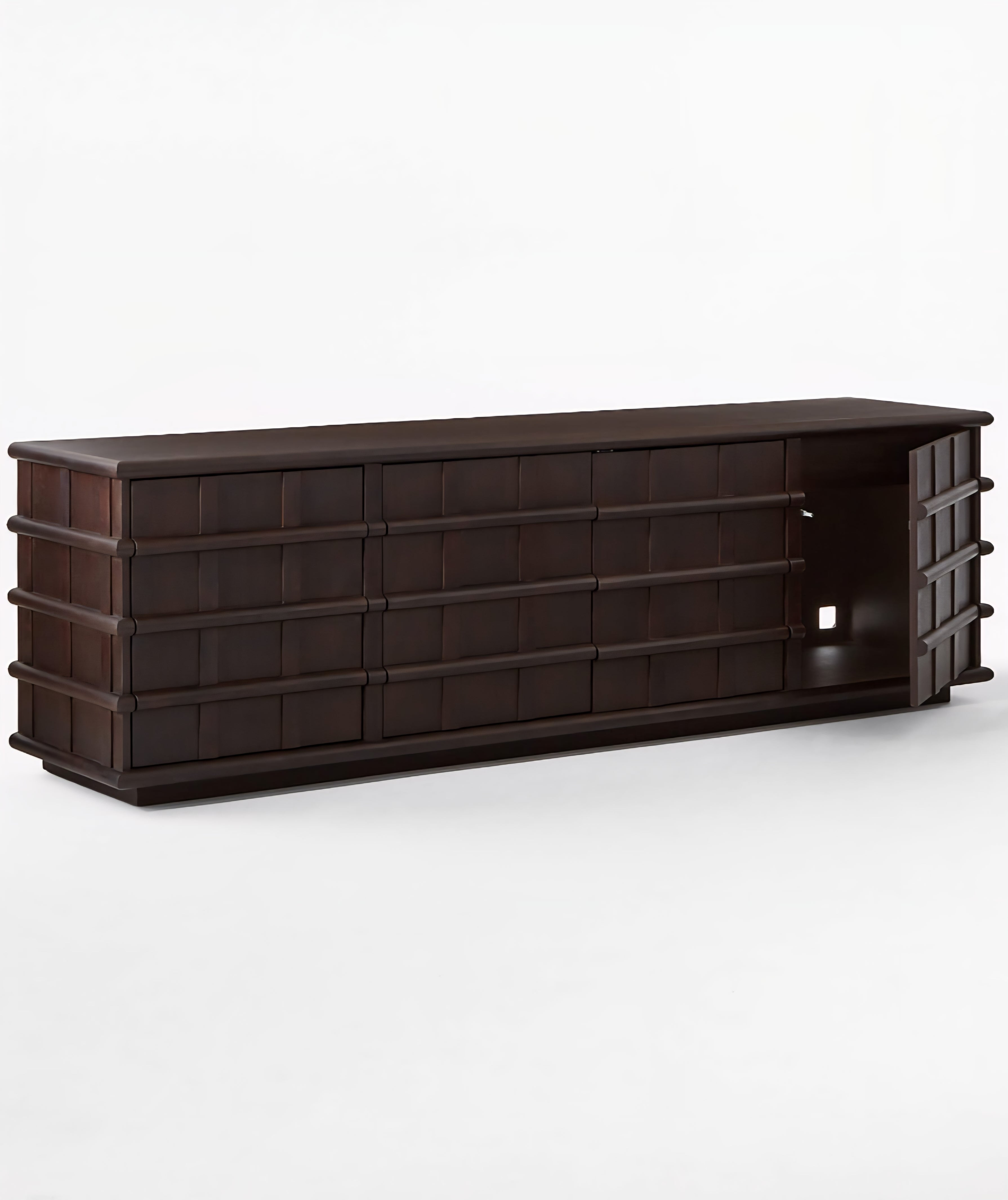 THE ONE × Alpena — Dark Acacia Wood Credenza