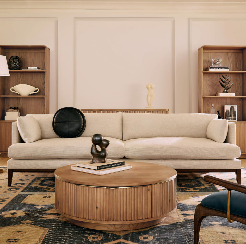 THE ONE × Davison — Fluted Oak Coffee Tables