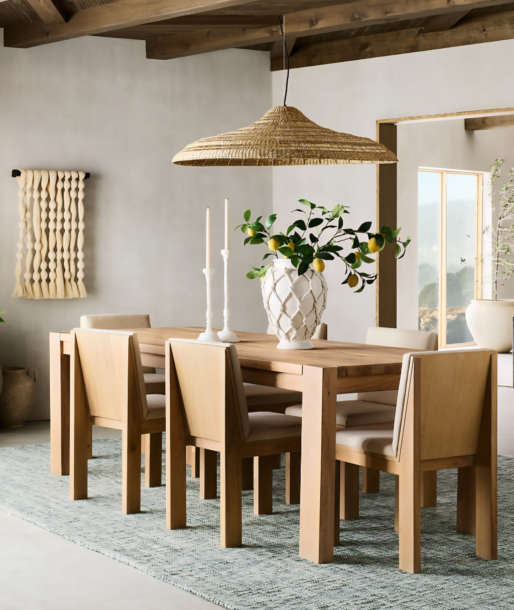 THE ONE × Terra — Natural White Oak Dining Table
