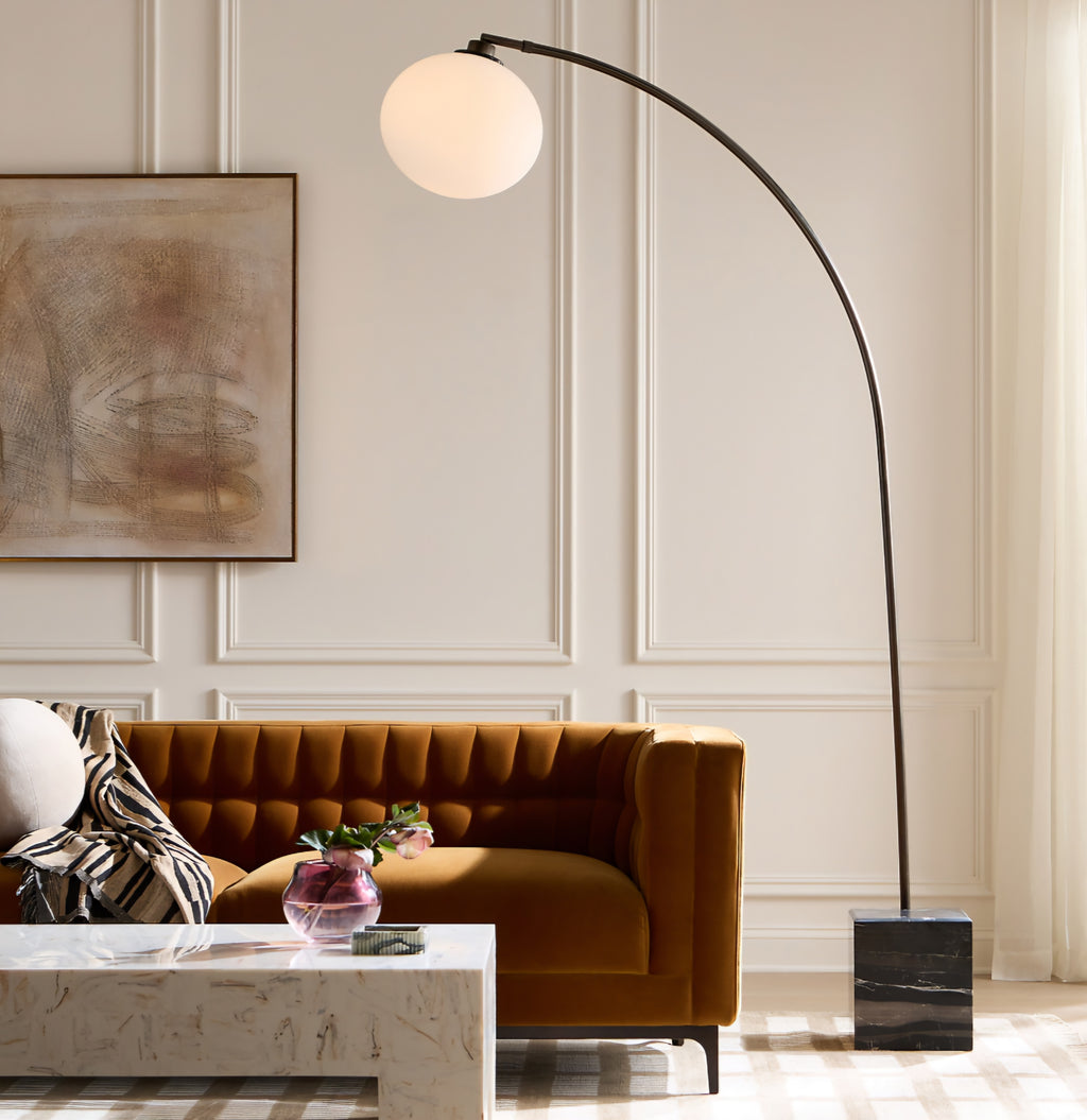 THE ONE × Ambroise — Light Taupe Velvet Sofa
